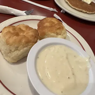 Biscuit and Eggs