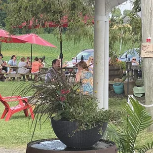 Outdoor seating