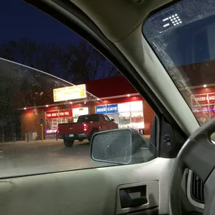 Sunny Stop&apos;s liquor side.