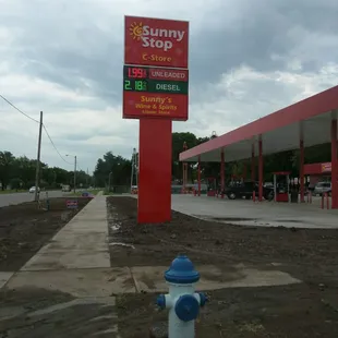 Brand new sign