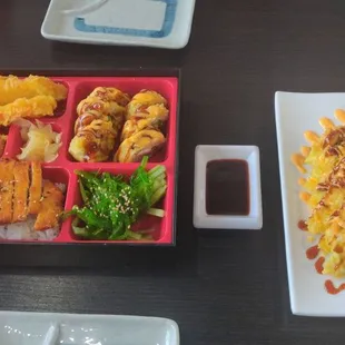 Bento #2 and the JB roll. Delicious!