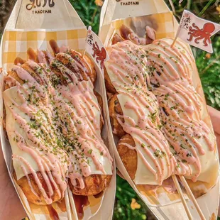 Classic  Takoyaki and Cheese Takoyaki !!!