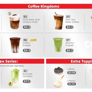 All New Menu , Upgrade to Premium Tea Leaf! Top level
