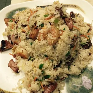 over 15 years top popular dish at sunny teriyaki.. combination fried rice