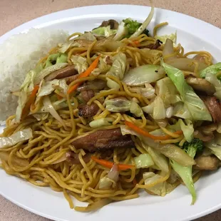 Chicken Yakisoba