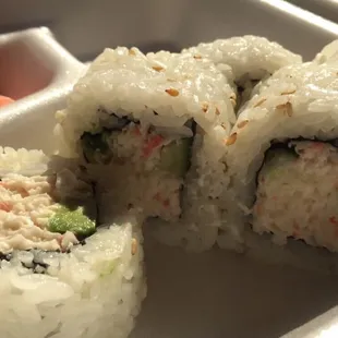 California roll, so fresh and delicious!