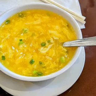Egg drop soup