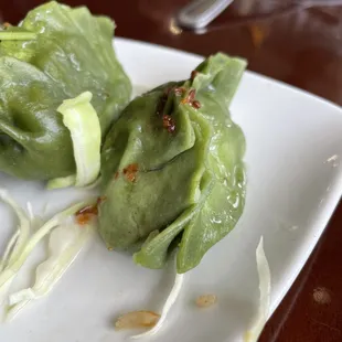 Veggie steamed dumplings