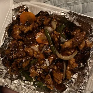 V1. Crispy Soy Beef