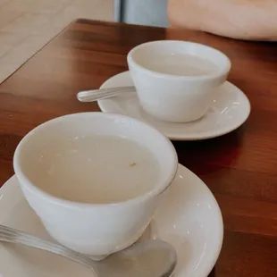 Soup that came with our lunch