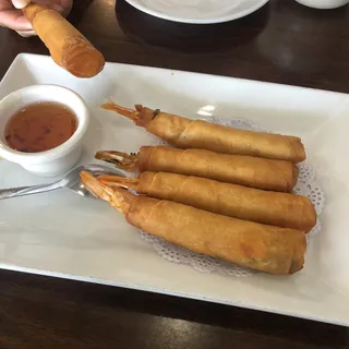 A7. Crispy Shrimp Rolls