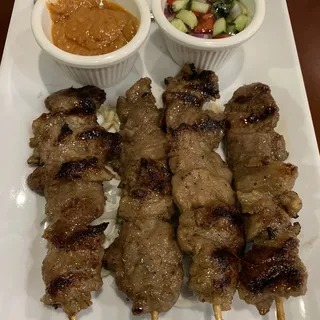 A14. Pork Satay