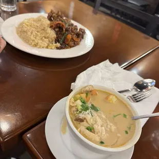 Tom Kha &amp; Krispy Beef