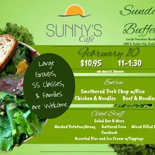 a salad with bread and greens