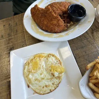 Nashville Hot Chicken Waffle Combo