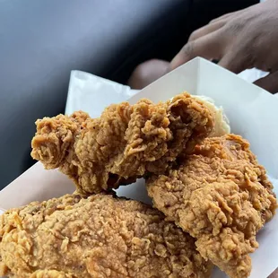 3 piece - breast and 2 thighs