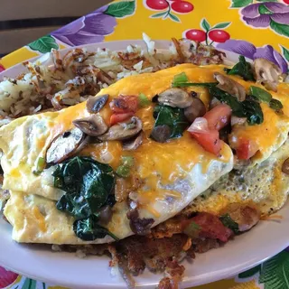 Veggie Omelette*