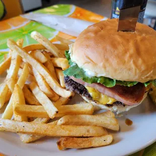 Hawaiian BUMB (Big Ugly Messy Burger)