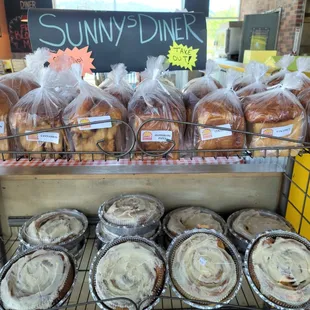 a variety of pastries