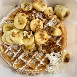 Banana Waffle