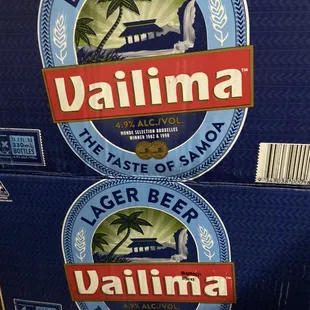 Samoan beer vailima