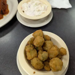 Fried okra