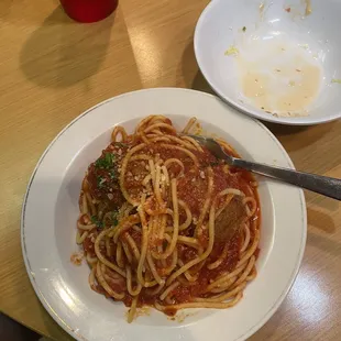 Spaghetti and Meatball