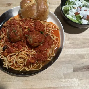 Spaghetti and Meatballs