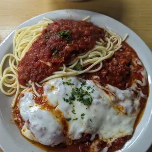 Chicken parmigiana
