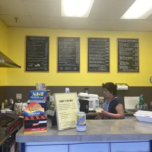 Cute little place inside 11595 N. Meridian building.