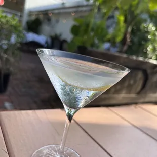 Dry martini w a twist