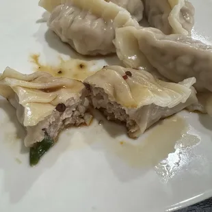 Steamed dumplings