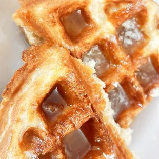food, waffles