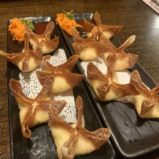 Delicious Crab Rangoon!