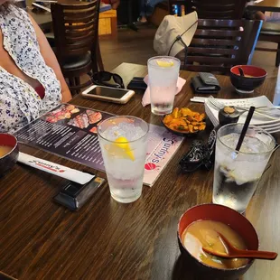 a woman eating at a restaurant