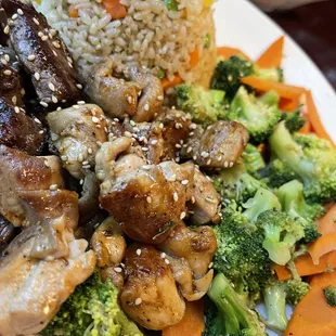 Chicken and Steak Plate