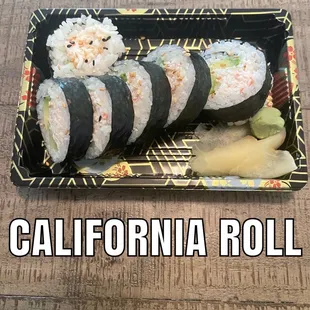 4. California Cut Roll