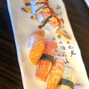 Mexican Orgasm Roll Lunch Special was delicious!!