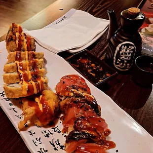 Chef's Special Roll &amp; Beauty &amp; the Beast Roll