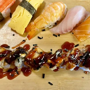 sashimi, food, sushi, sushi and sashimi