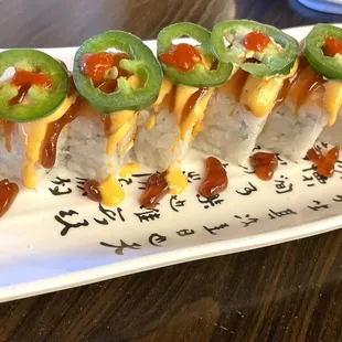 Sunnys Special Roll was very tasty!!