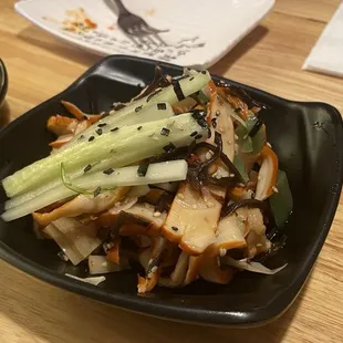 Squid salad