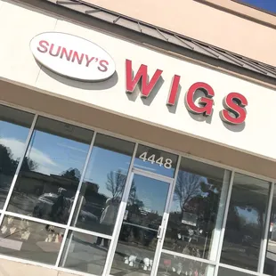 Out front in the shopping center.  (Its West from the pin point on maps)