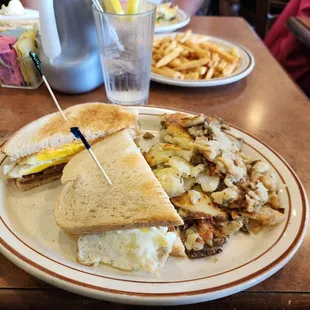 a plate of food