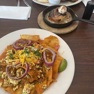 Plant-Based Chilaquiles