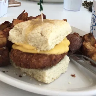Chicken and Biscuit Brunchwich