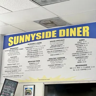 Menu (October 2024)