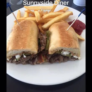 Philly Cheese Steak Sandwich