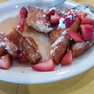 Strawberry French toast