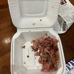 Corned Beef &amp; Hash?? Awful.